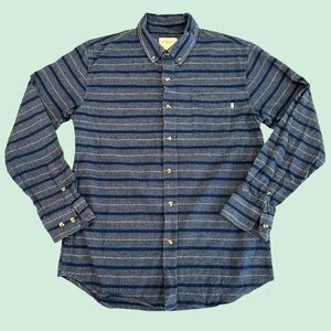 Obey Propaganda Striped Button-Down Shirt